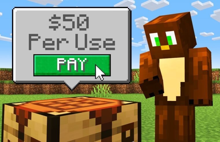 I Turned His Minecraft into a Pay-to-Win Game
