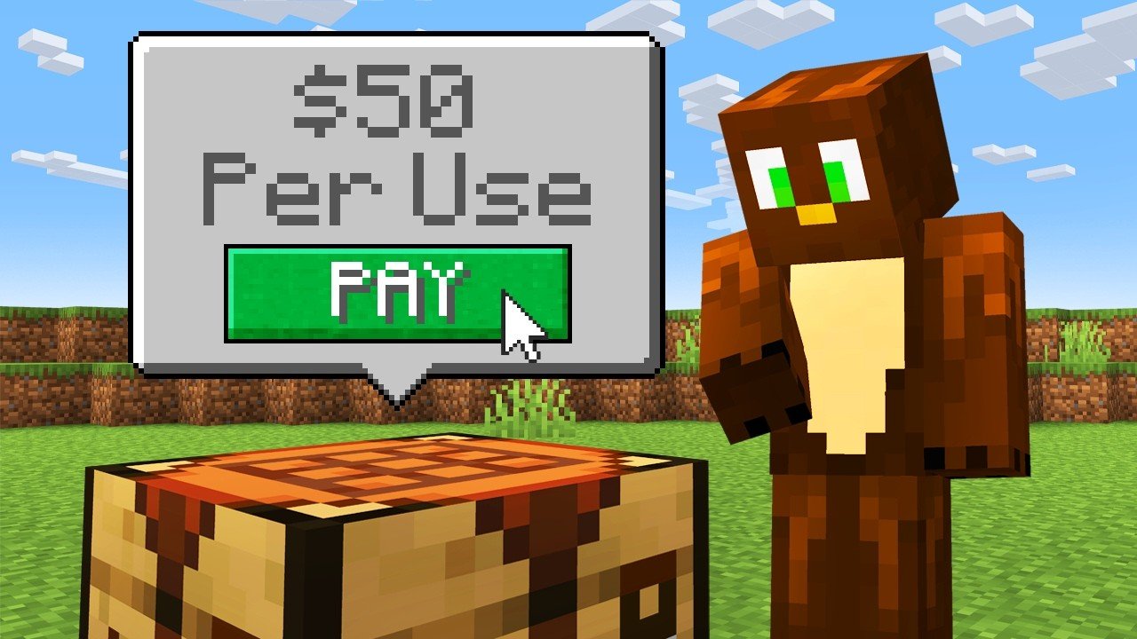 I Turned His Minecraft into a Pay-to-Win Game