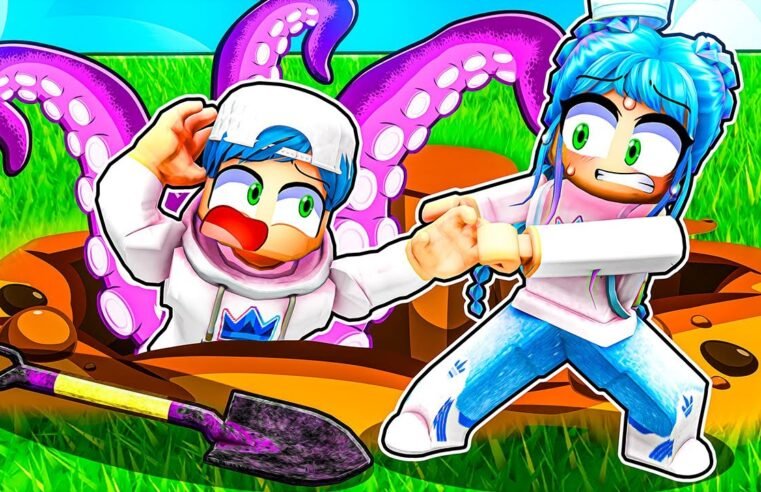 We FOUND something DIGGING In The Backyard…(Roblox)