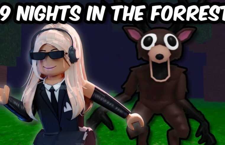 ESCAPING 99 NIGHTS IN THE FORREST ON ROBLOX