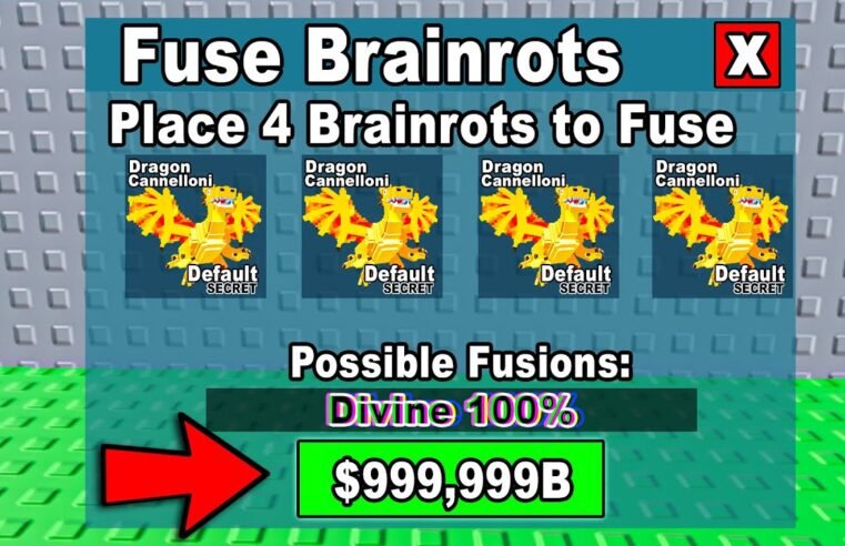 I merged the most OP SECRET BRAINROTS to GET a DIVINE BRAINROT in Steal a Brainrot!