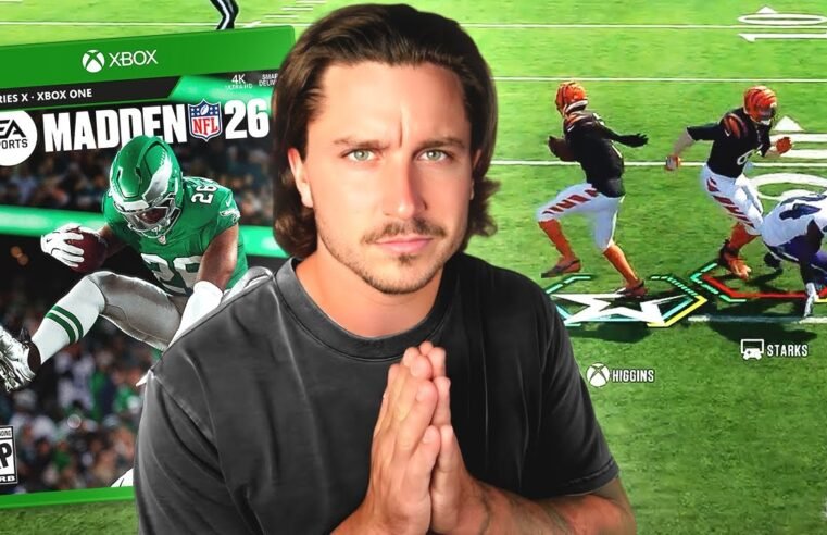My FIRST Madden 26 Gameplay!