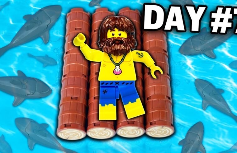 STRANDED on a LEGO RAFT…