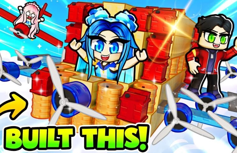 I Build the FASTEST PLANE in Roblox!
