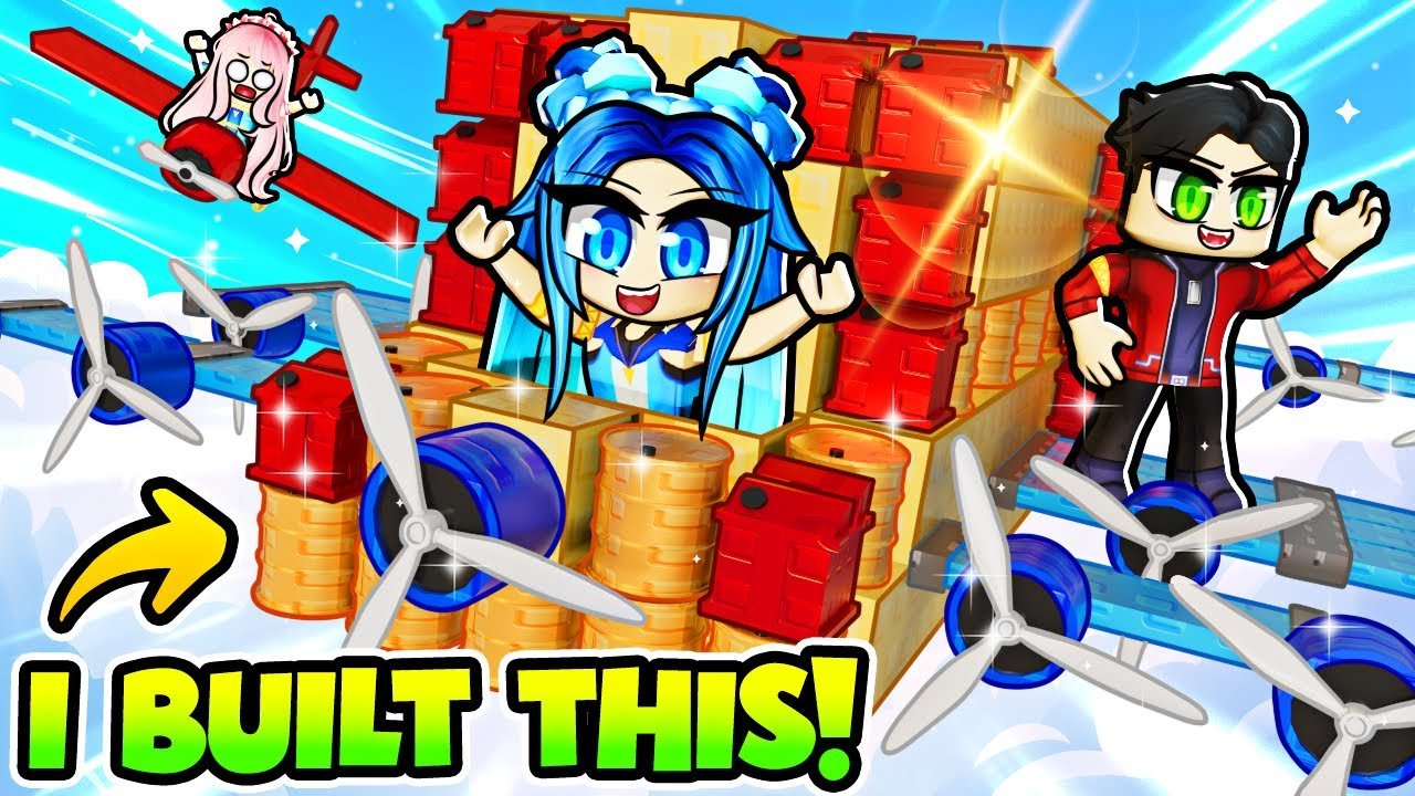 I Build the FASTEST PLANE in Roblox!