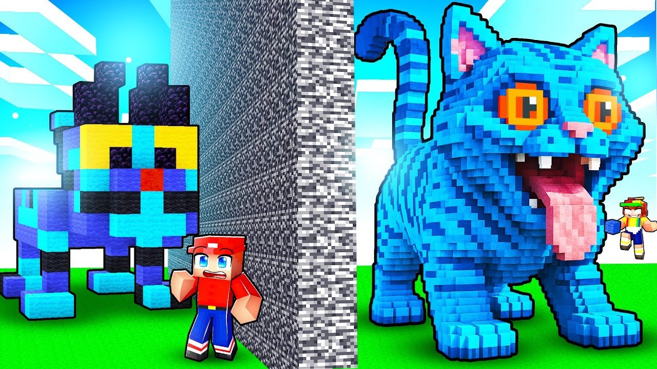 Minecraft KPOP DEMON HUNTER STATUE Build Battle!