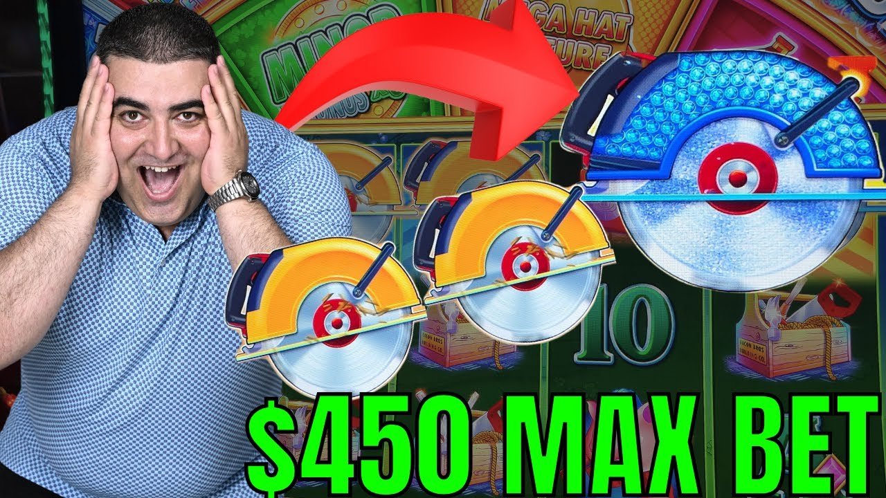 1st Time On YouTube – $450 Max Bet DIAMOND WHEEL BONUS Goes WILD!