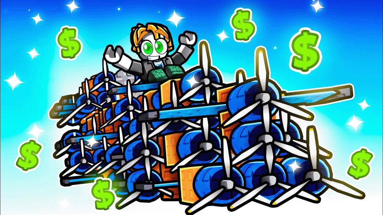 Spending Robux for the FASTEST Plane on Build a Plane!