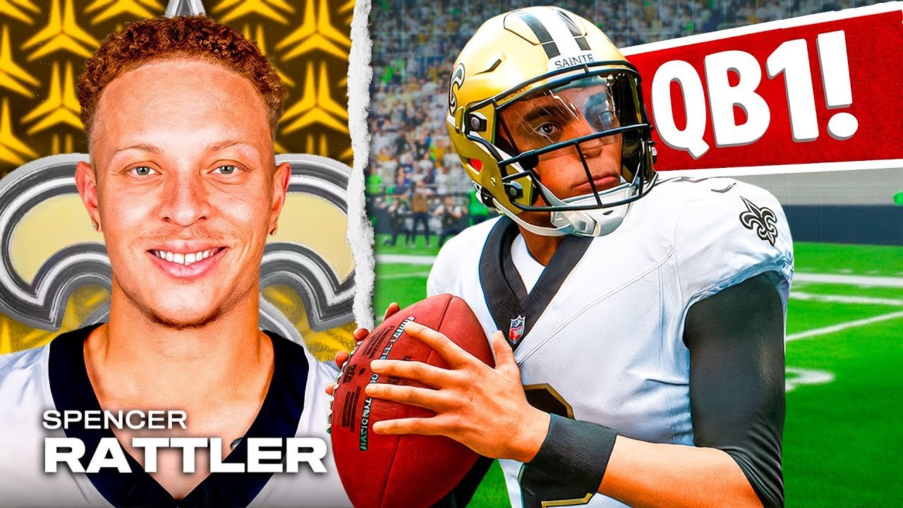 NEW Starting QB? Madden 26 New Orleans Saints Franchise