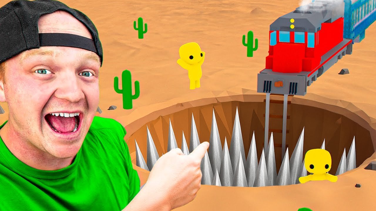I Survived Most Dangerous Train in Wobbly Life!