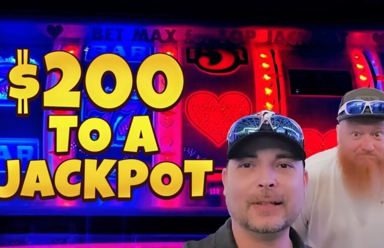 Small Budget $20 Bankroll Building into a Handpay Jackpot!!