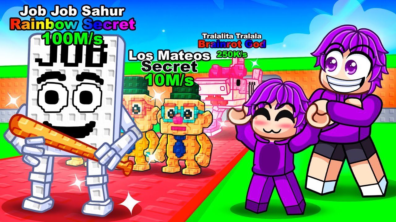 Giving Baby Dash INFINITE LUCK To Get NEW SECRETS in Steal a Brainrot…