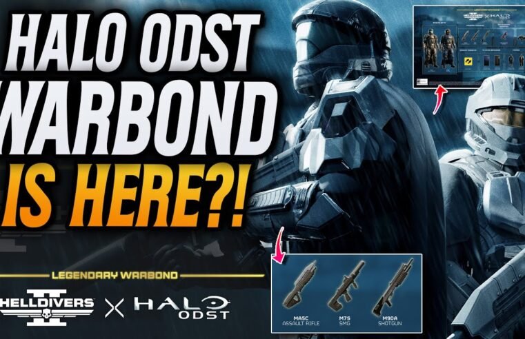 Helldivers 2 Halo ODST Warbond Is Huge! 4 New Weapons!