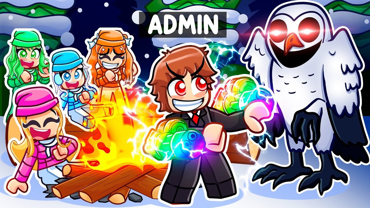 I Became A 50 STAR ADMIN CLASS To MY CRAZY FAN GIRLS In 99 Nights In The Forest!