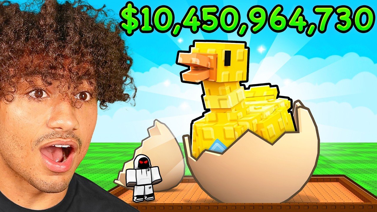 Spending $8,492,739 For The GOLDEN GOOSE In Grow A Garden..