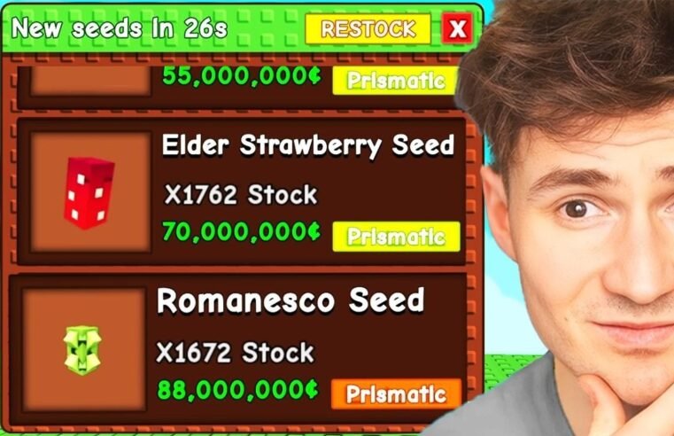 Admin abuse was INSANE.. (Grow a Garden)