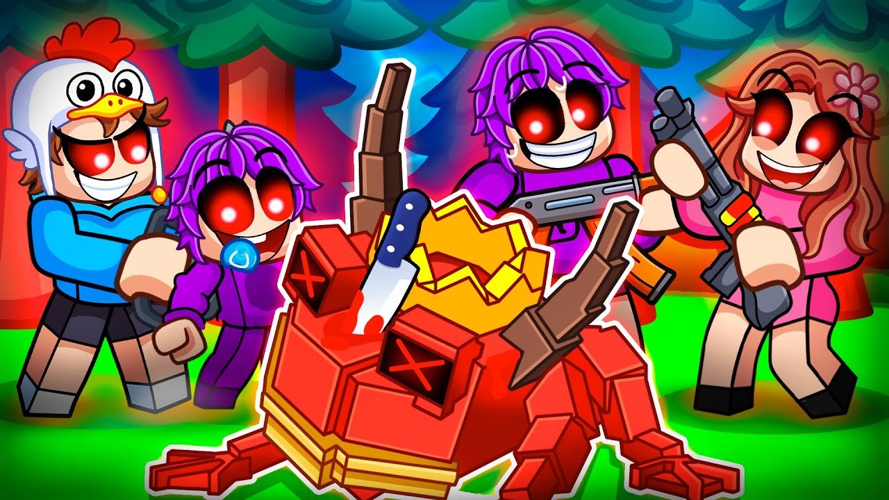 We KILLED The New FROG MONSTER In 99 Nights In The Forest…