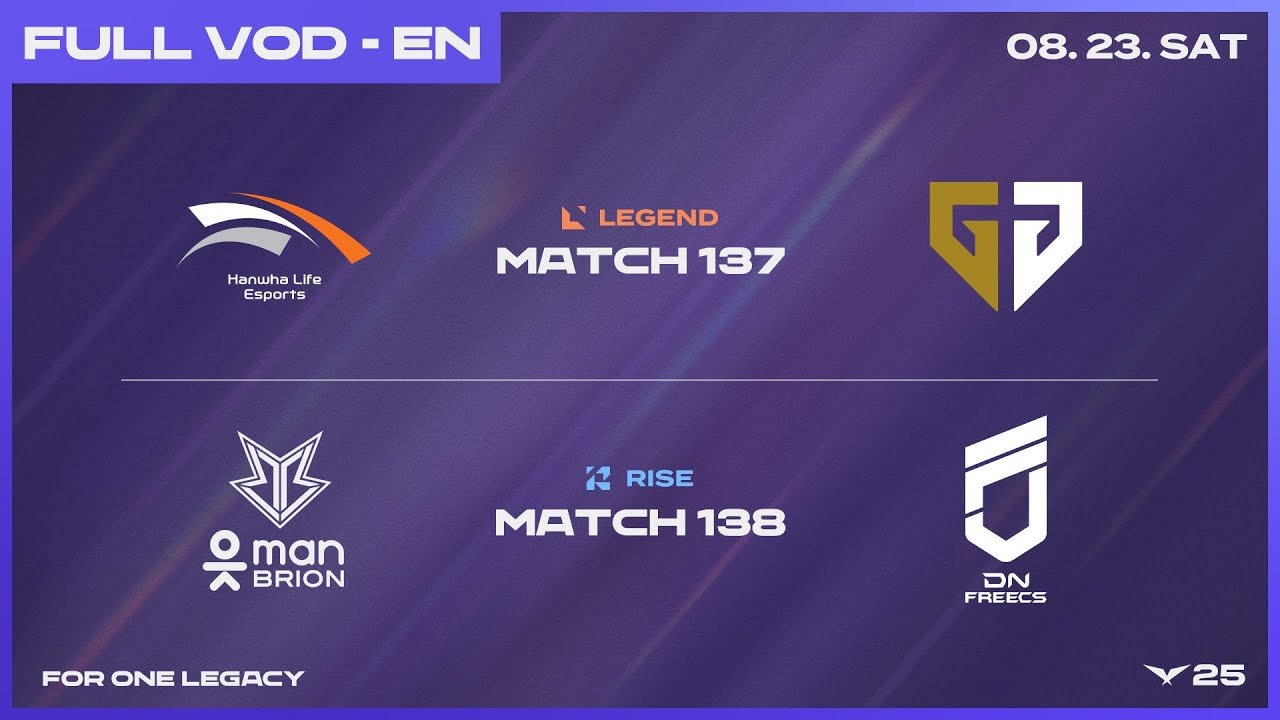 HLE vs GEN – BRO vs DNF | 2025 LCK