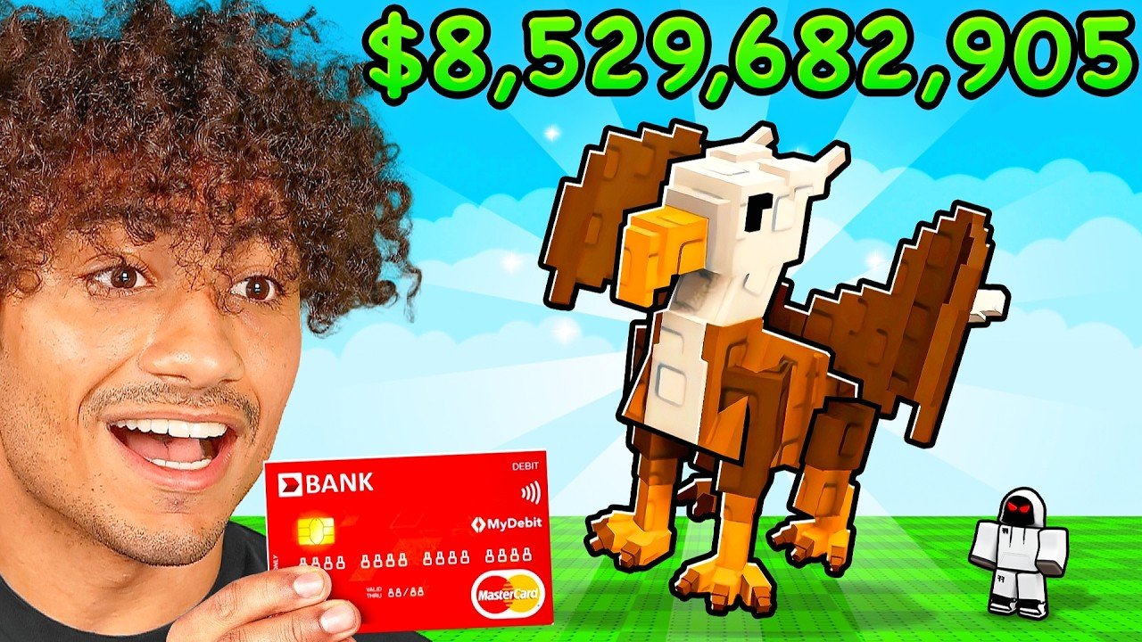 Spending $9,398,739 For The GRIFFIN In Grow A Garden..