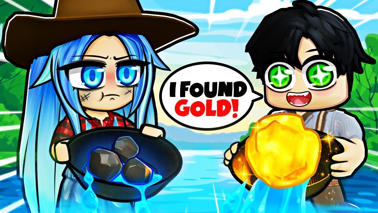 Finding GOLD in Roblox Prospecting!