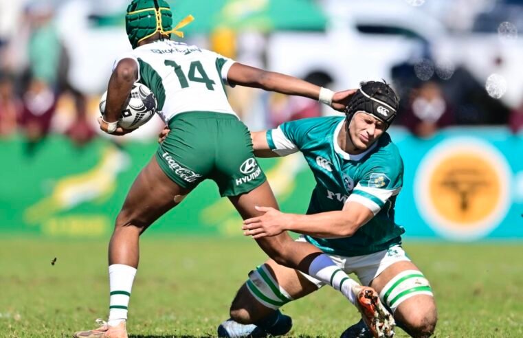 Seven-try SA U18 overpower Irish