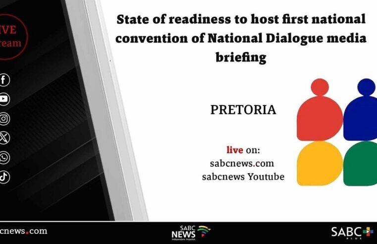 LIVE: Media briefing on state of readiness for National Dialogue