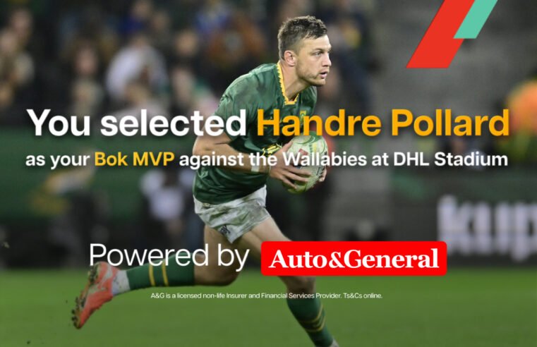 Pollard crowned Bok MVP in Cape Town win