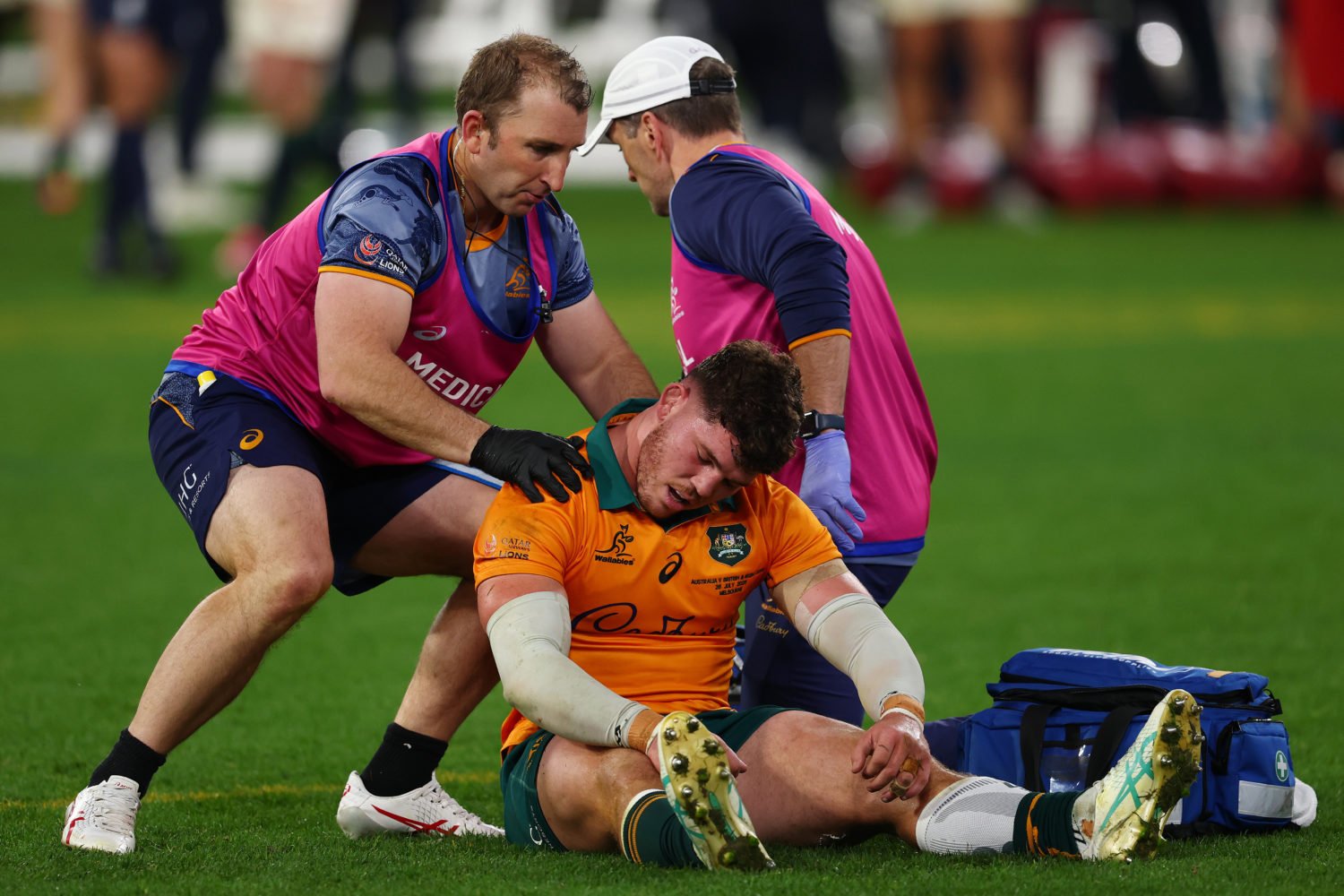 Wallaby left out after online abuse