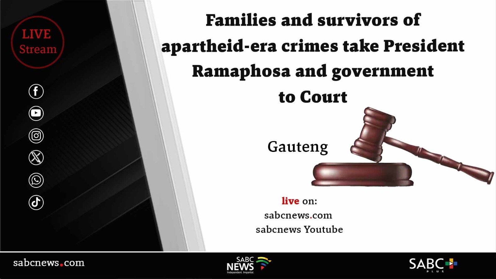 LIVE | Families, survivors of apartheid-era crimes take govt to court