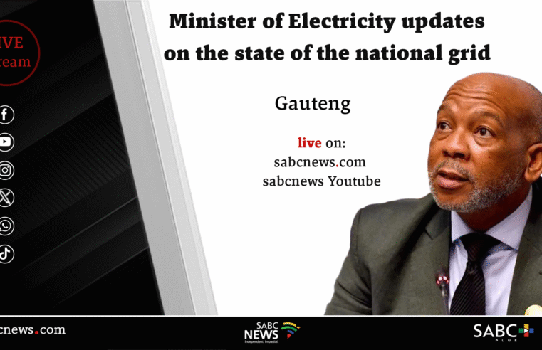 LIVE: Ramokgopa briefs the media on the state of national grid