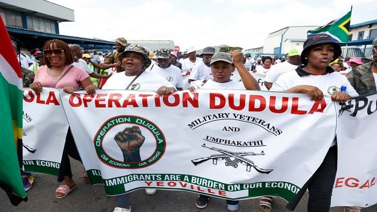 Dudula to continue barring illegal immigrants despite warning – SABC News