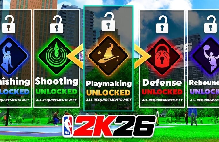 HOW TO UNLOCK EVERY BUILD SPECIALIZATION FAST on NBA 2K26 (Shooting, Finishing, Playmaking, Defense)