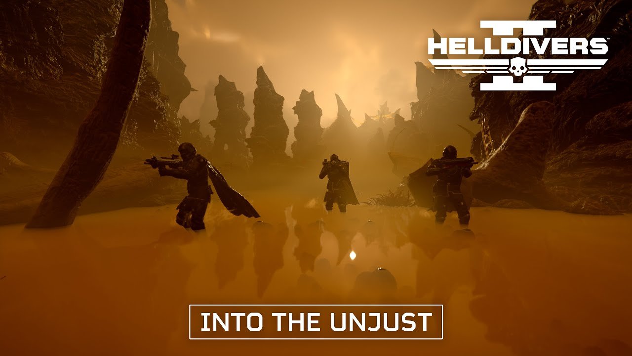 HELLDIVERS 2 – Into the Unjust | Launch Trailer