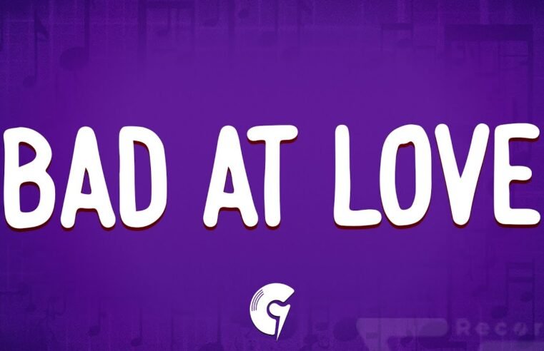 Halsey – Bad At Love (Lyrics)
