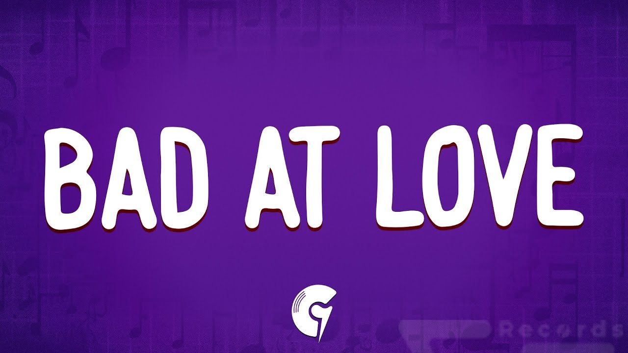 Halsey – Bad At Love (Lyrics)