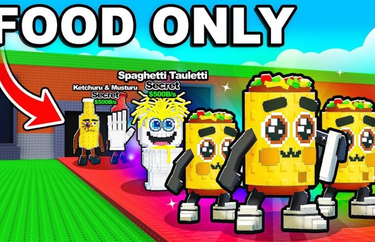 $0 to $1 TRILLION with FOOD ONLY Brainrots