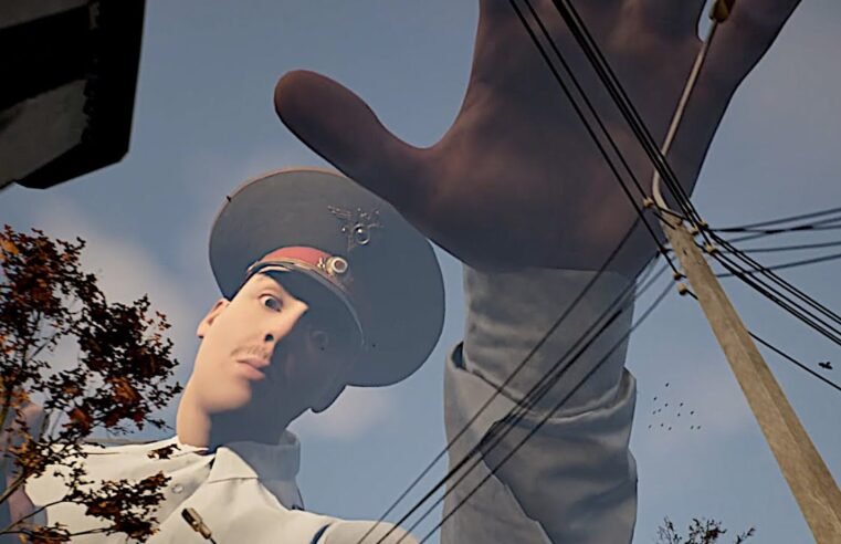 You’re Trapped In A Town With A Giant Policeman Who Won’t Let You Leave – Militsioner