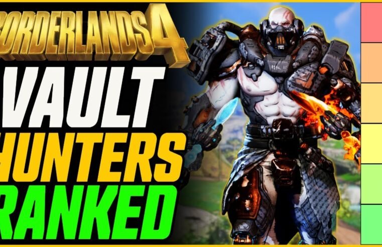 Vault Hunter Tierlist After 150 Hours!! // Borderlands 4 Every Vault Hunter Ranked
