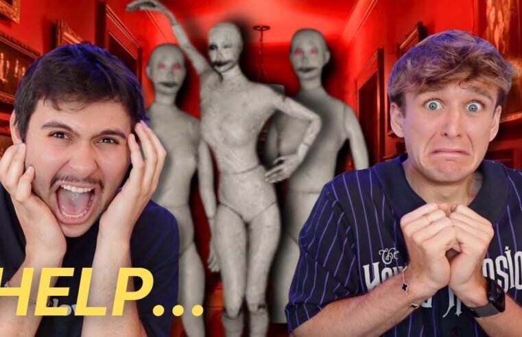 IM NEVER PLAYING ROBLOX HORROR GAMES AGAIN  😭  FT. CARTER KENCH