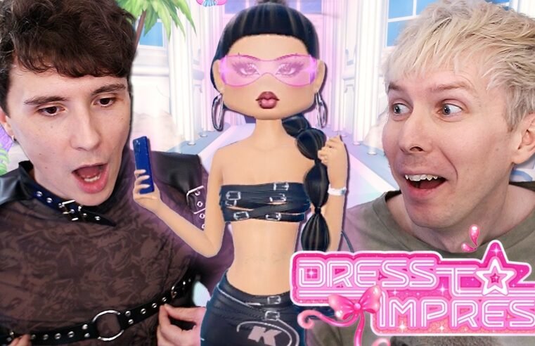 Playing Dress to Impress until Dan crashes out again