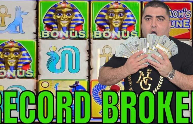 Another RECORD-BREAKING Jackpot on Pharaoh’s Fortune – PART 2