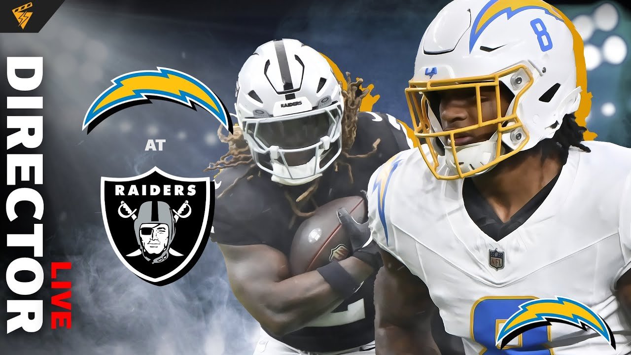 Chargers at Raiders: Watch Party Week 2 (2025) | Director LIVE