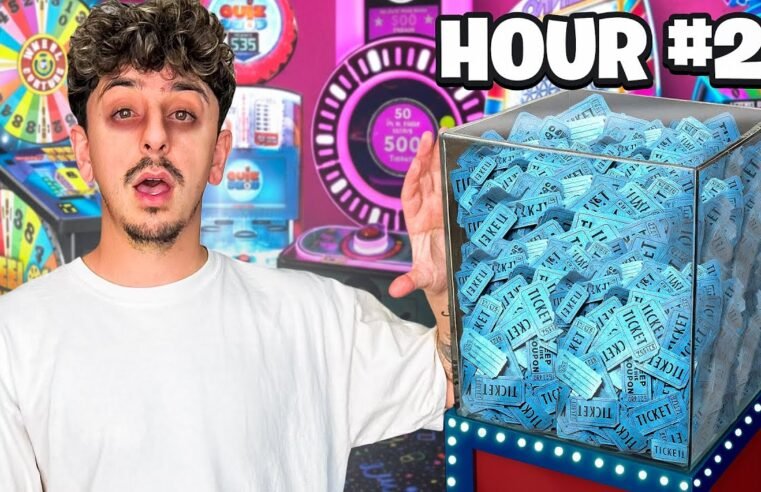 Locked In An Arcade Until I Hit Every Jackpot!