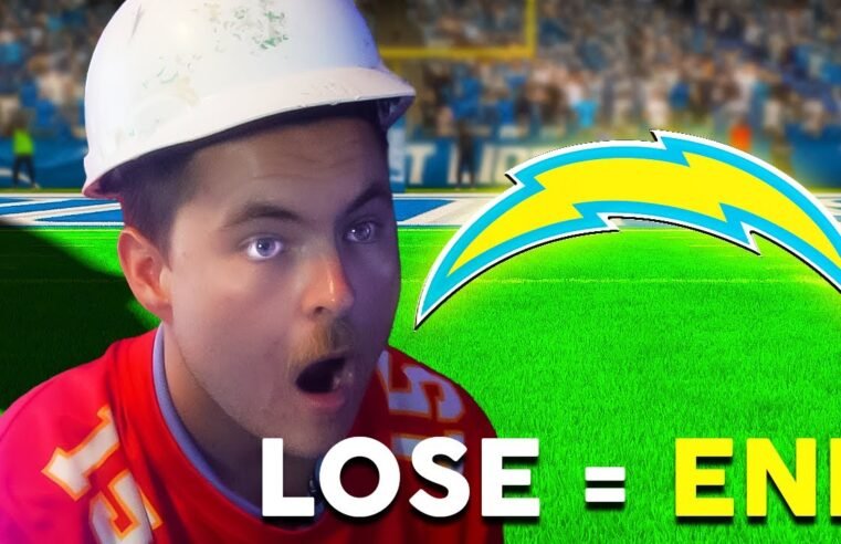 Stream ENDS if I lose with CHARGERS in Madden
