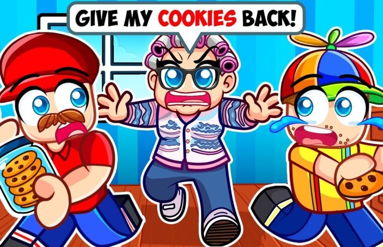 STEALING COOKIES From Grandma in Roblox…