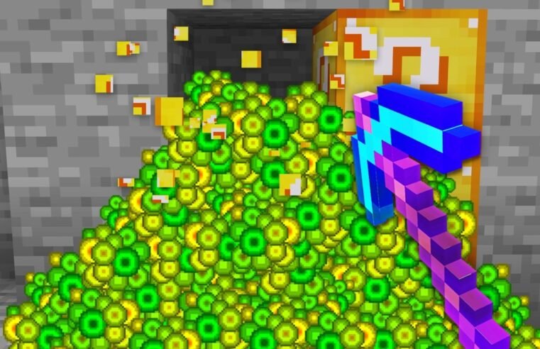 Minecraft, But Ores Are Lucky…