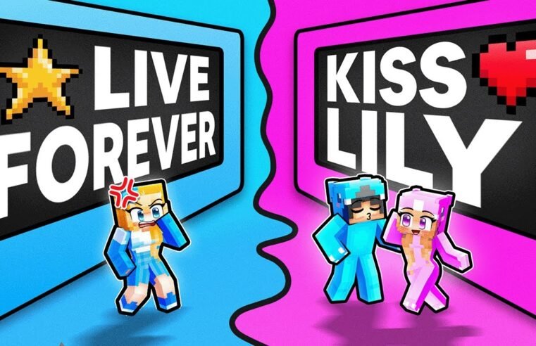 KISS Lily or LIVE FOREVER in Minecraft!