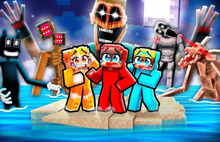 Stranded on an Island WITH EVERY HORROR MOD…