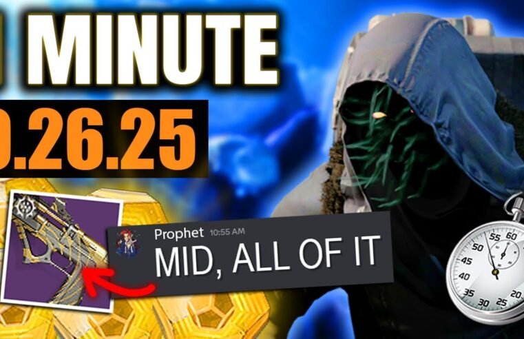 XUR HAS FULFILLED THE PROPHECY
