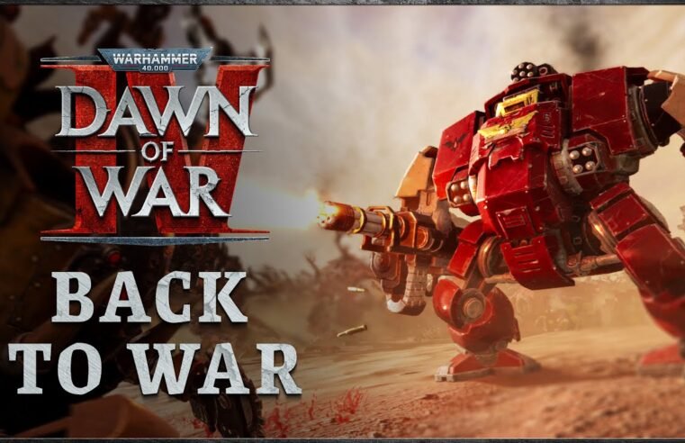 Warhammer 40,000: Dawn of War IV – “Back to War” In-Engine Trailer | PC Gaming Show Tokyo Direct
